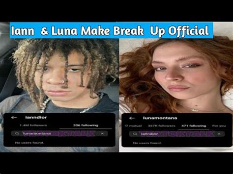 iann dior and luna montana|luna montana youtube.